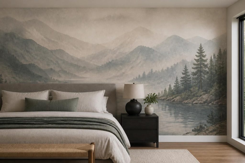 Custom Wall Mural Installation